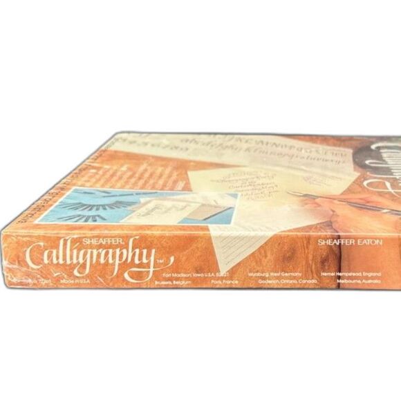 Sheaffer Eaton Calligraphy Box Set, Brand New, Shrink Wrap Intact, Circa 1982 - Picture 6 of 9